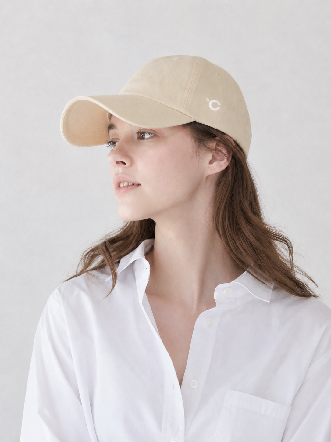 Chami Cotton Twill Cap, Khaki
