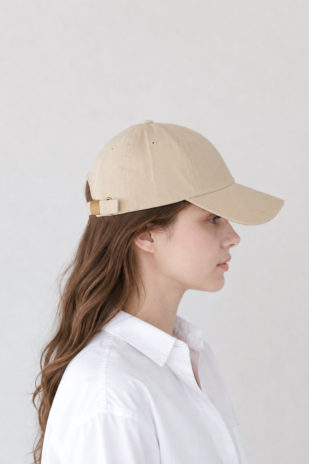 Chami Cotton Twill Cap, Khaki